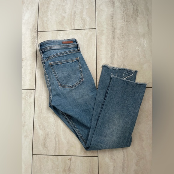 ANTHROPOLOGIE PILCRO slim straight denim size 27 - Picture 4 of 12